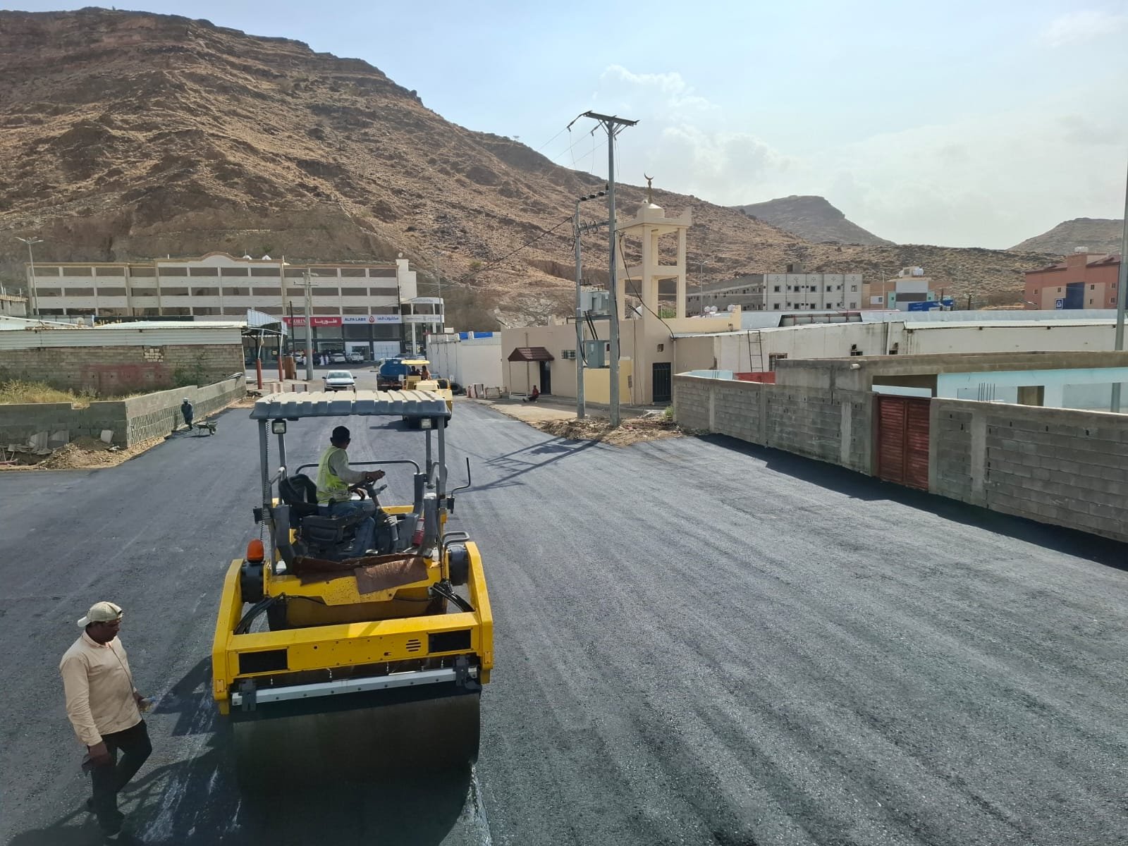 سفلتة الساحات